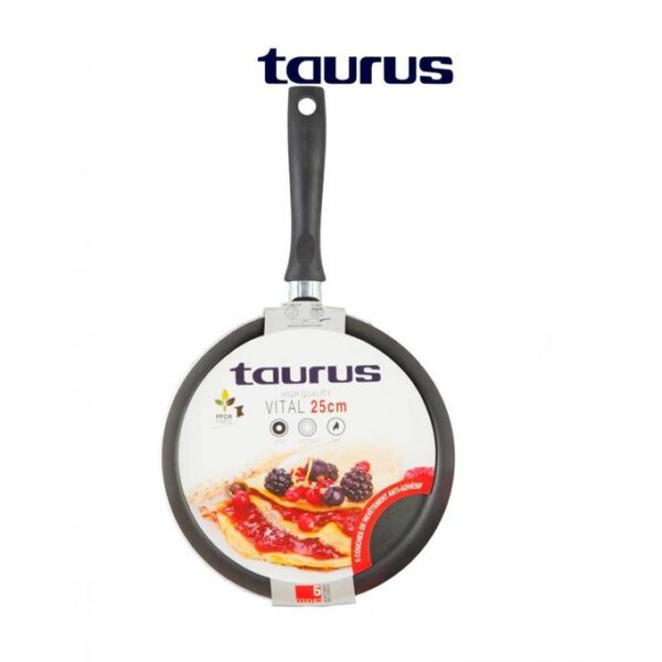 Taurus Crêpière rouge VITAL Anti-Adhésive 25 Cm