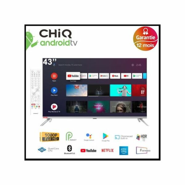 CHIQ Smart TV 43" Android 9.0
