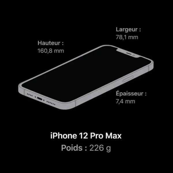 iPhone 12 Pro Max 512GB Bleu