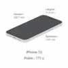 iPhone 13 128GB Bleu