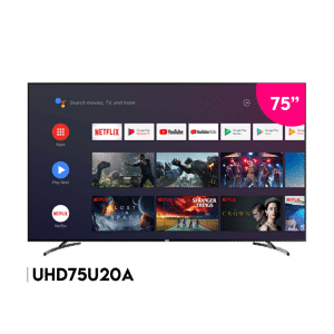 Télévision smart 75 pouces 4k ECHOLINK UHD75U20A