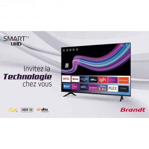 TV BRANDT LED 55P UHD BM55G600S