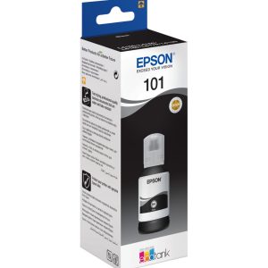Epson 101 Noir - Bouteille d'encre Epson EcoTank d'origine (C13T03V14A) maroc